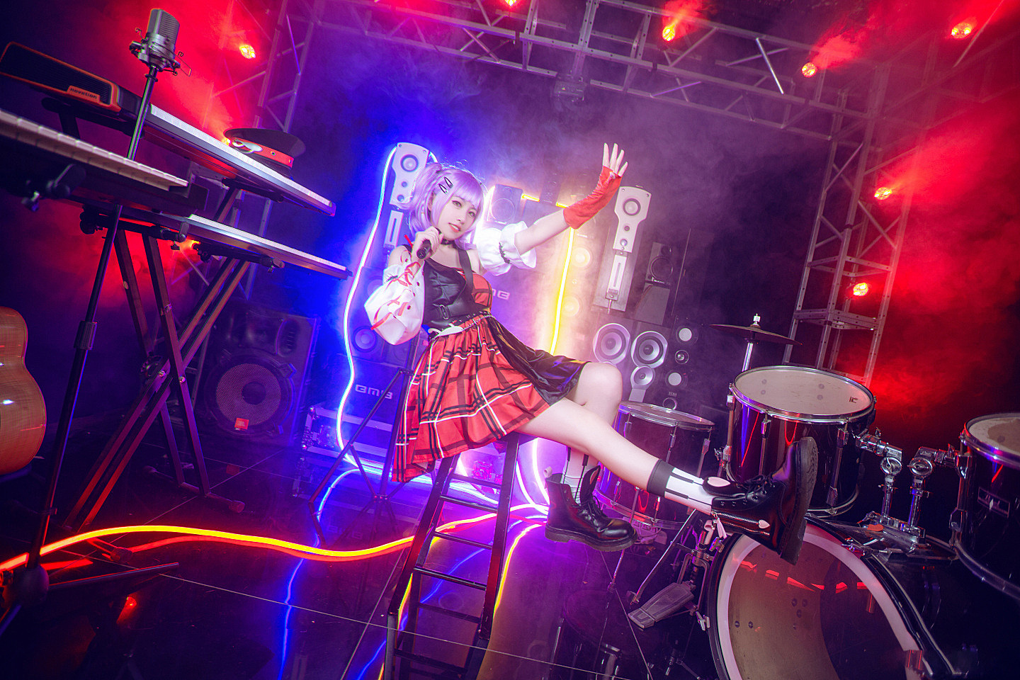 《王者荣耀》小乔音你心动cosplay