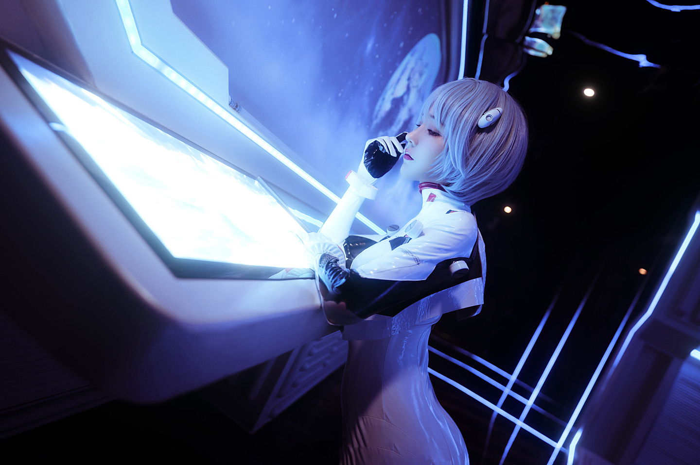 《新世纪福音战士》绫波丽cosplay