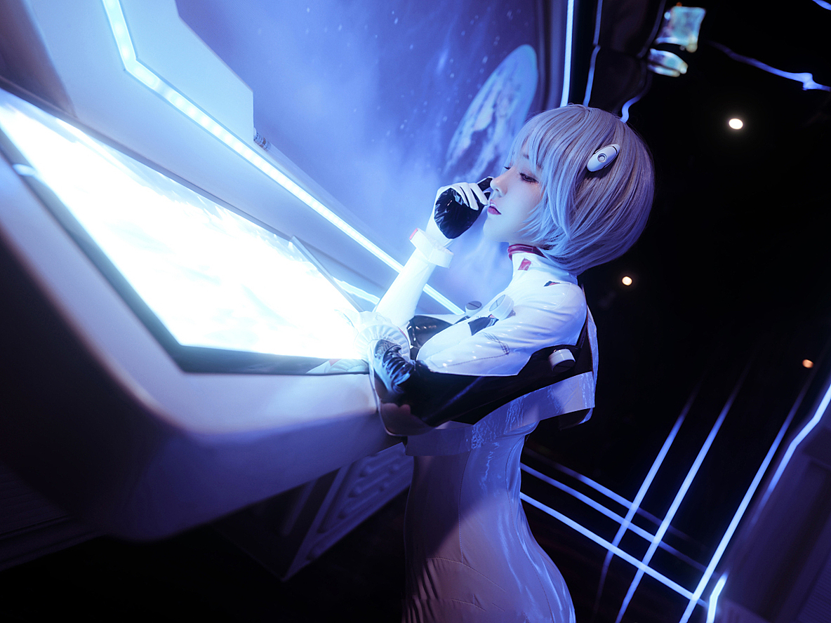 《新世纪福音战士》绫波丽cosplay