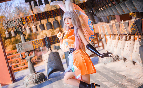 《王者荣耀》公孙离cosplay
