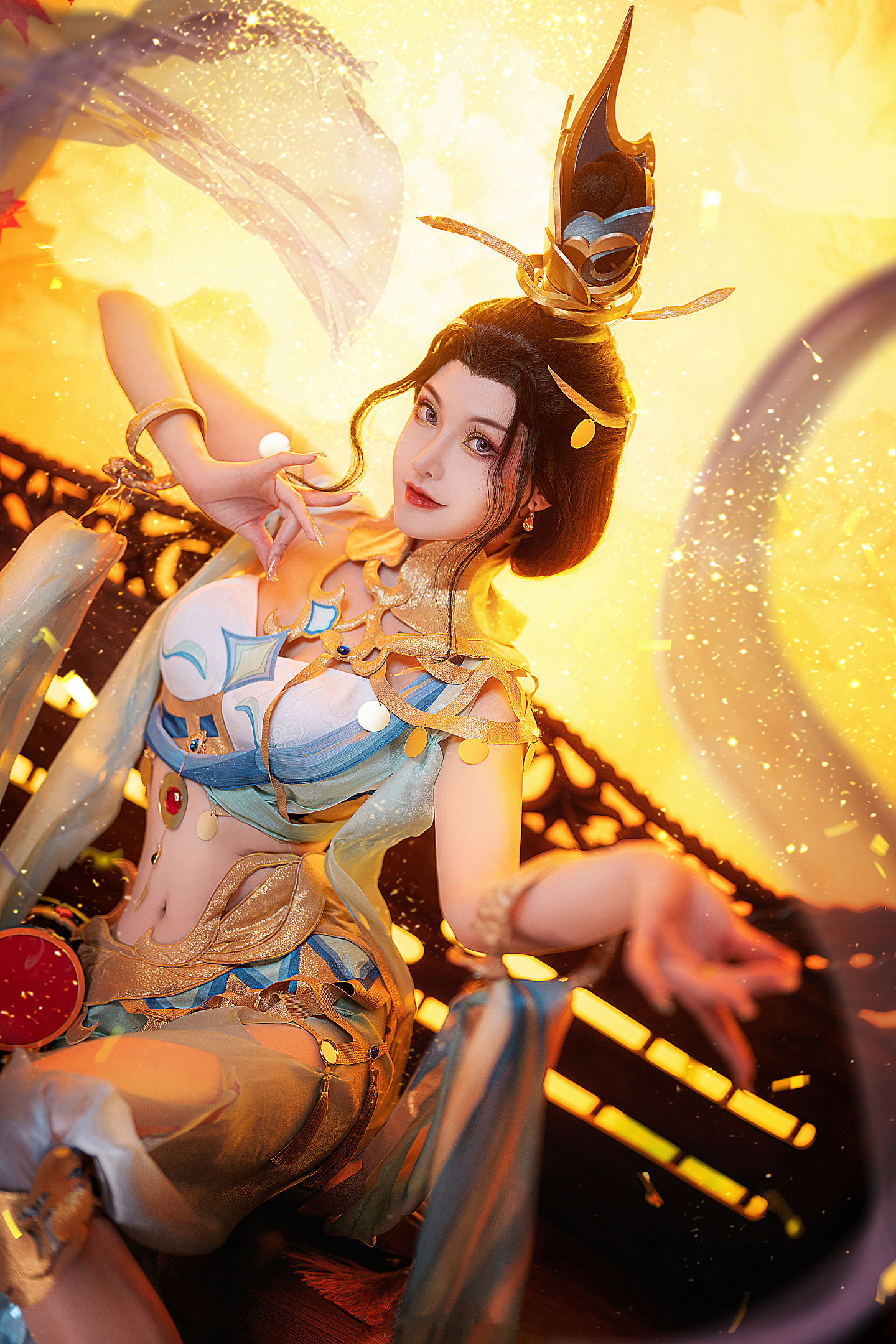 《王者荣耀》貂蝉遇见胡旋cosplay