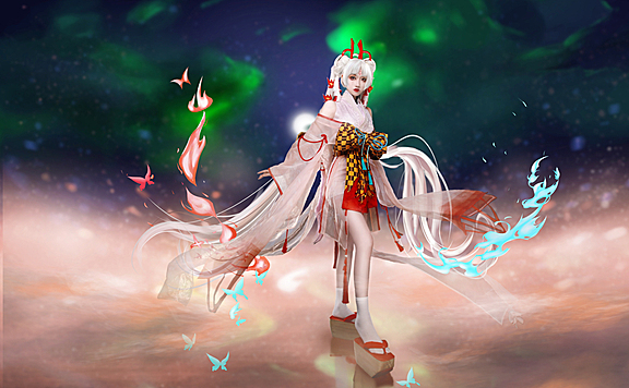阴阳师 不知火 ssr cosplay