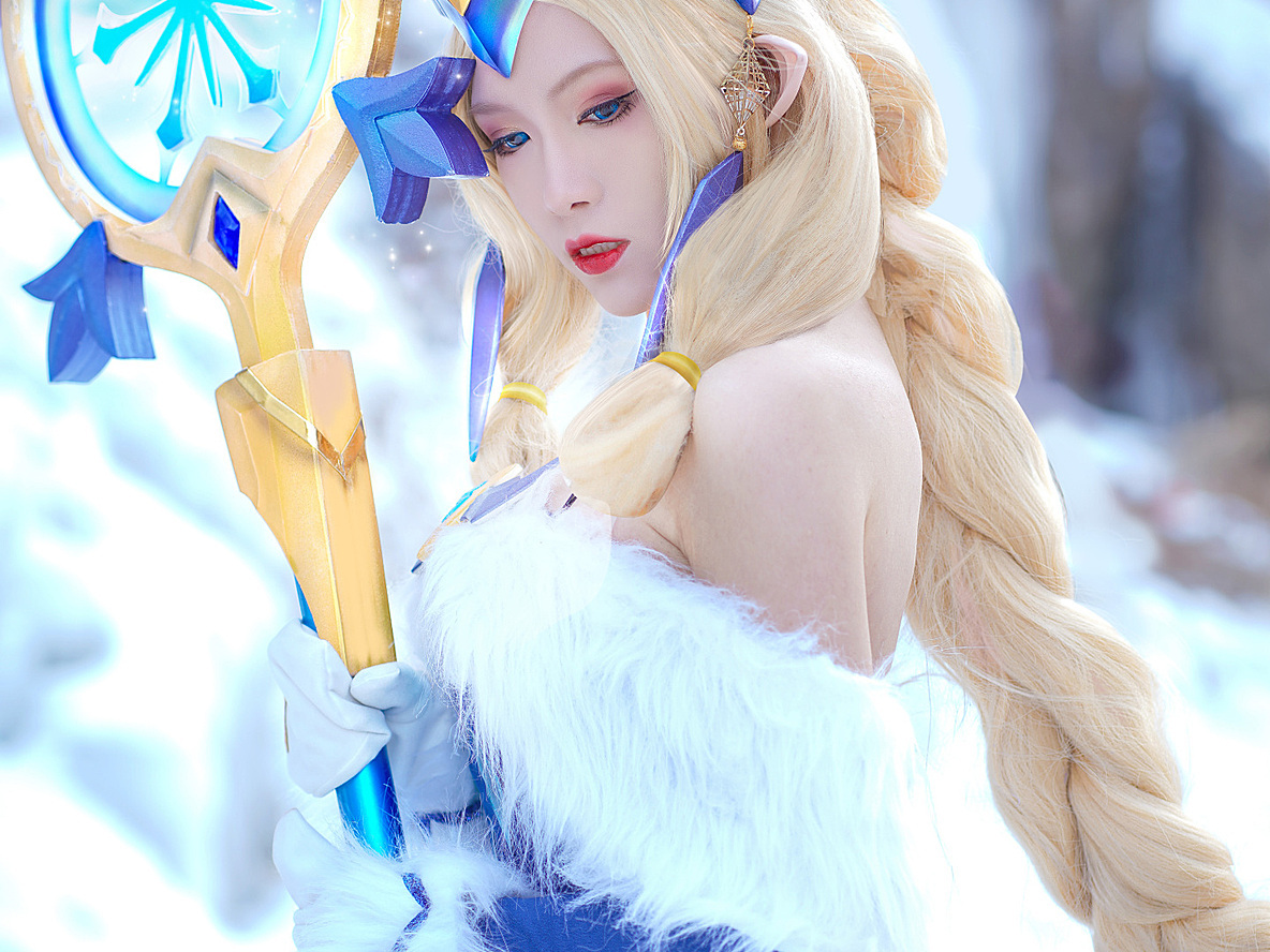 英雄联盟·冬境仙灵·索拉卡Cosplay