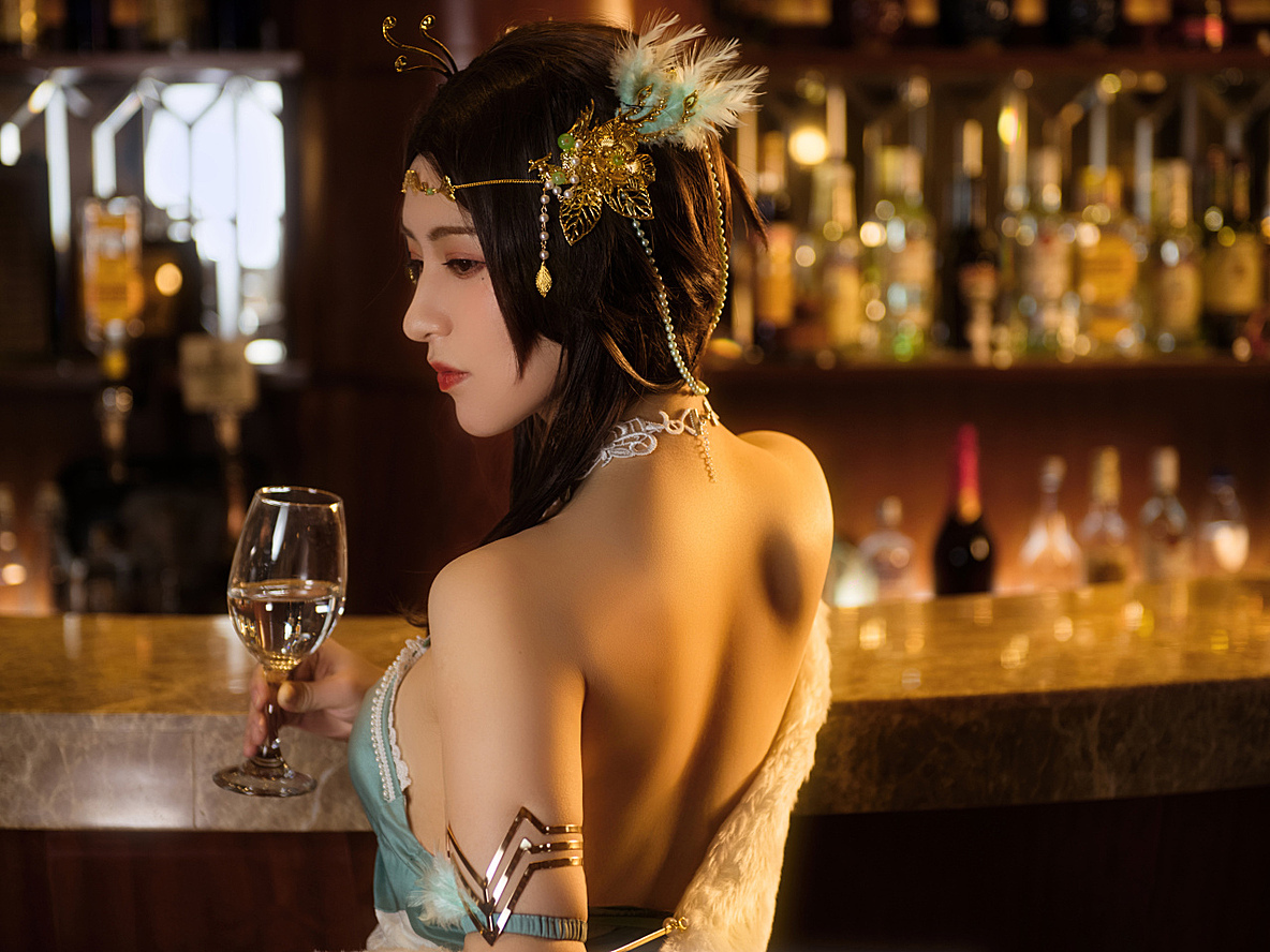 王者荣耀 虞姬王者晚宴cosplay