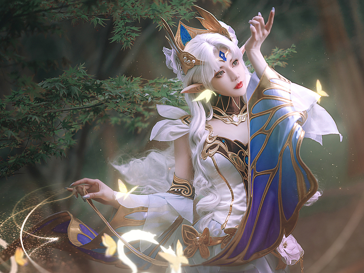 王者荣耀 貂蝉仲夏夜之梦cosplay