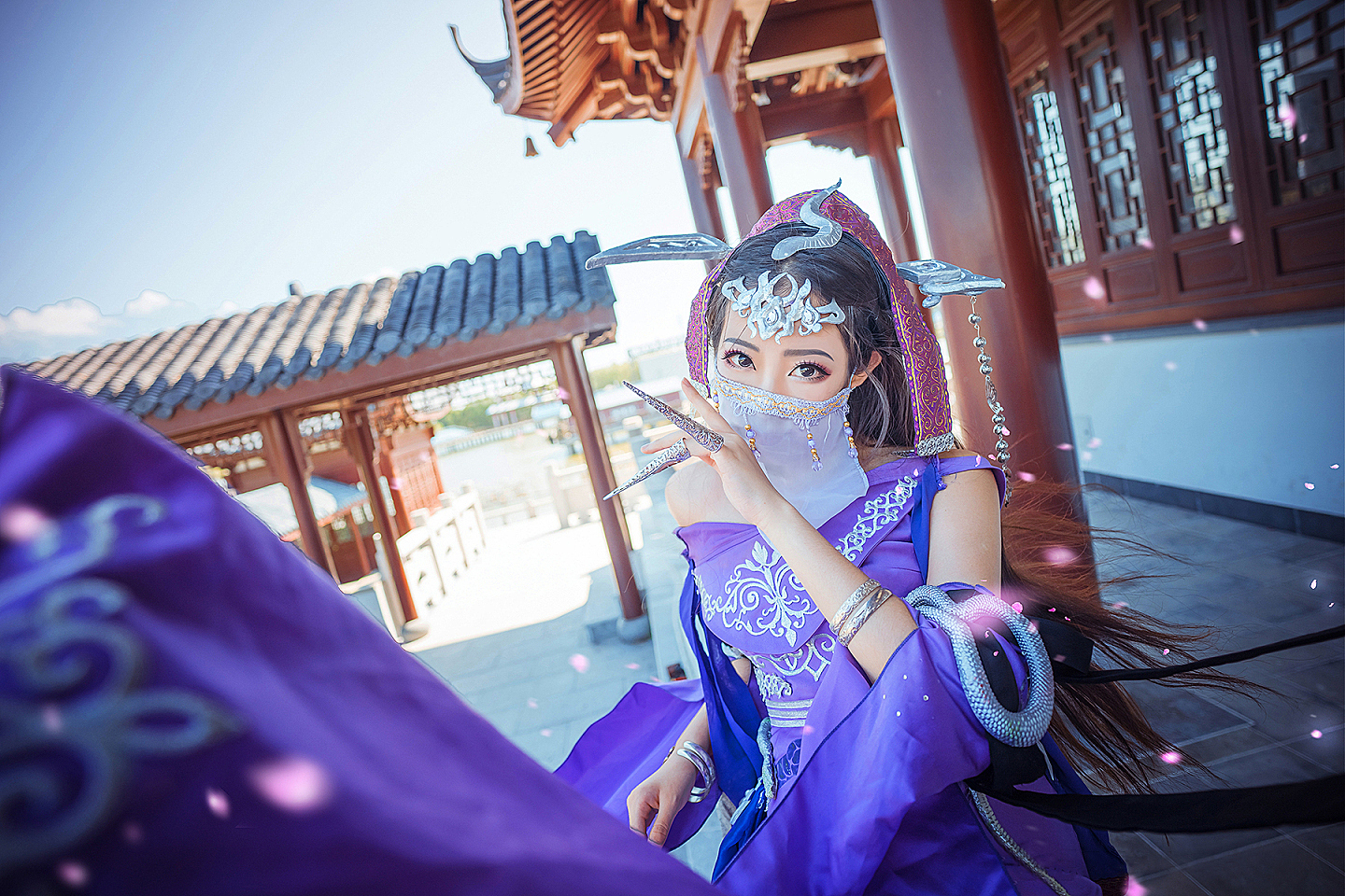 剑网3 破虏毒姐cosplay