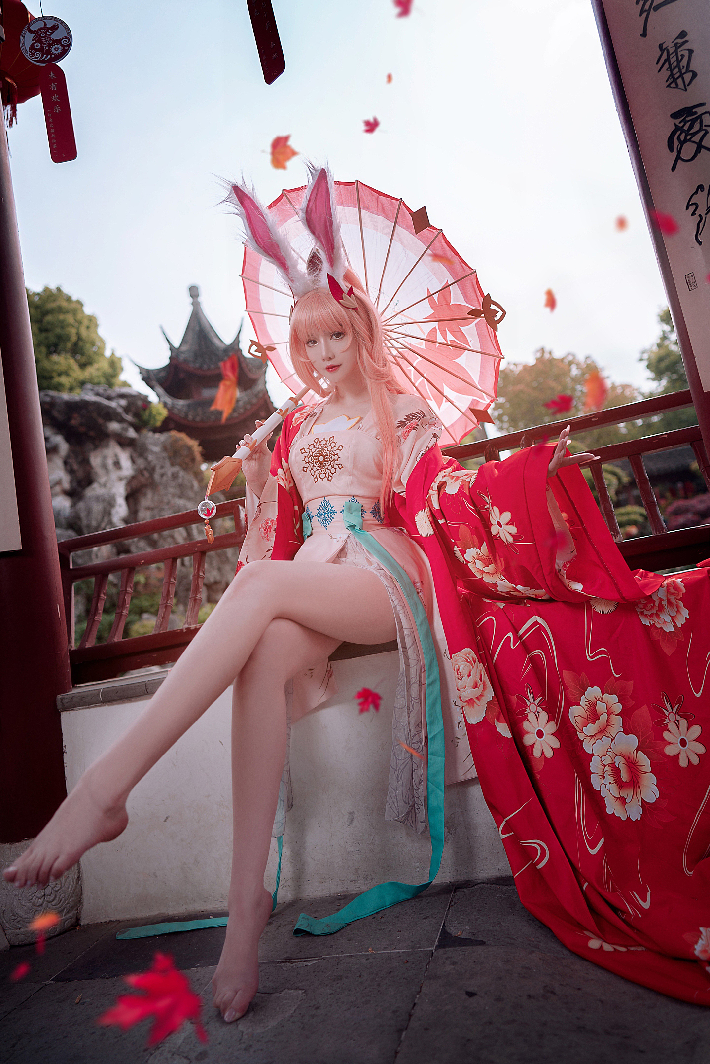王者荣耀，公孙离惊鸿舞cosplay