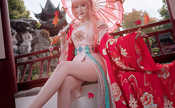 王者荣耀，公孙离惊鸿舞cosplay