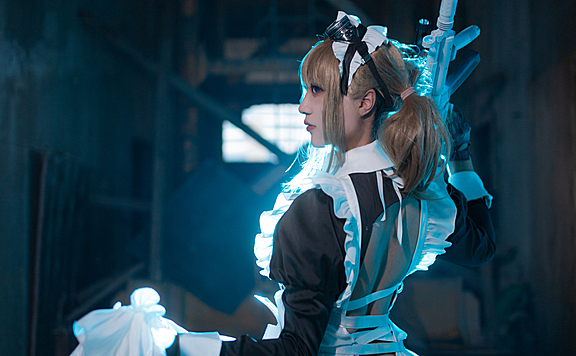 战斗女仆黑桃♠️cosplay