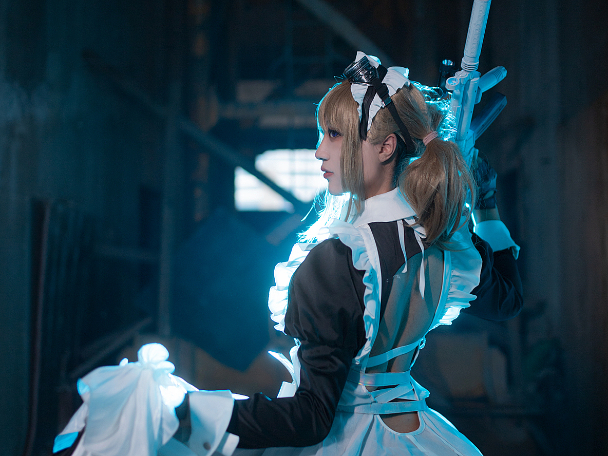 战斗女仆黑桃♠️cosplay