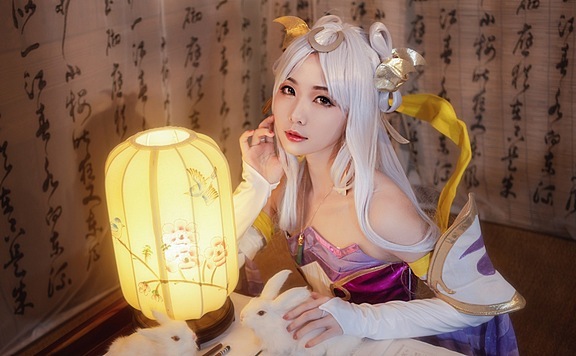《王者荣耀》嫦娥cosplay