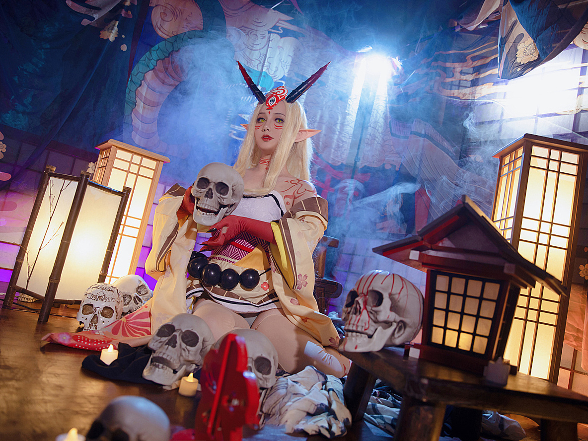 fgo茨木童子cosplay