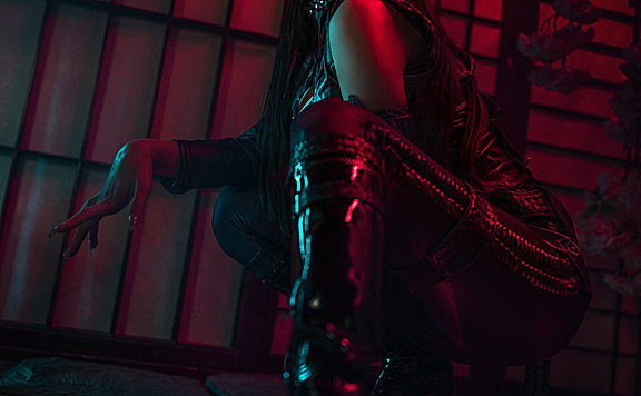 斗罗大陆 幽冥灵猫朱竹清cosplay