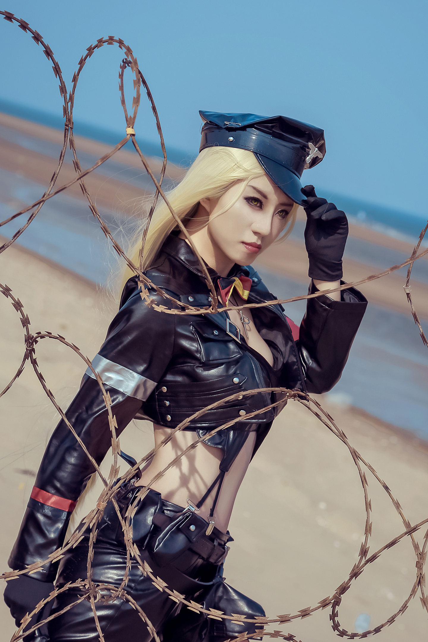 黑塔利亚莫妮卡cosplay