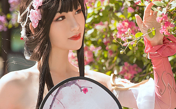 王者荣耀 甄姬游园惊梦cosplay