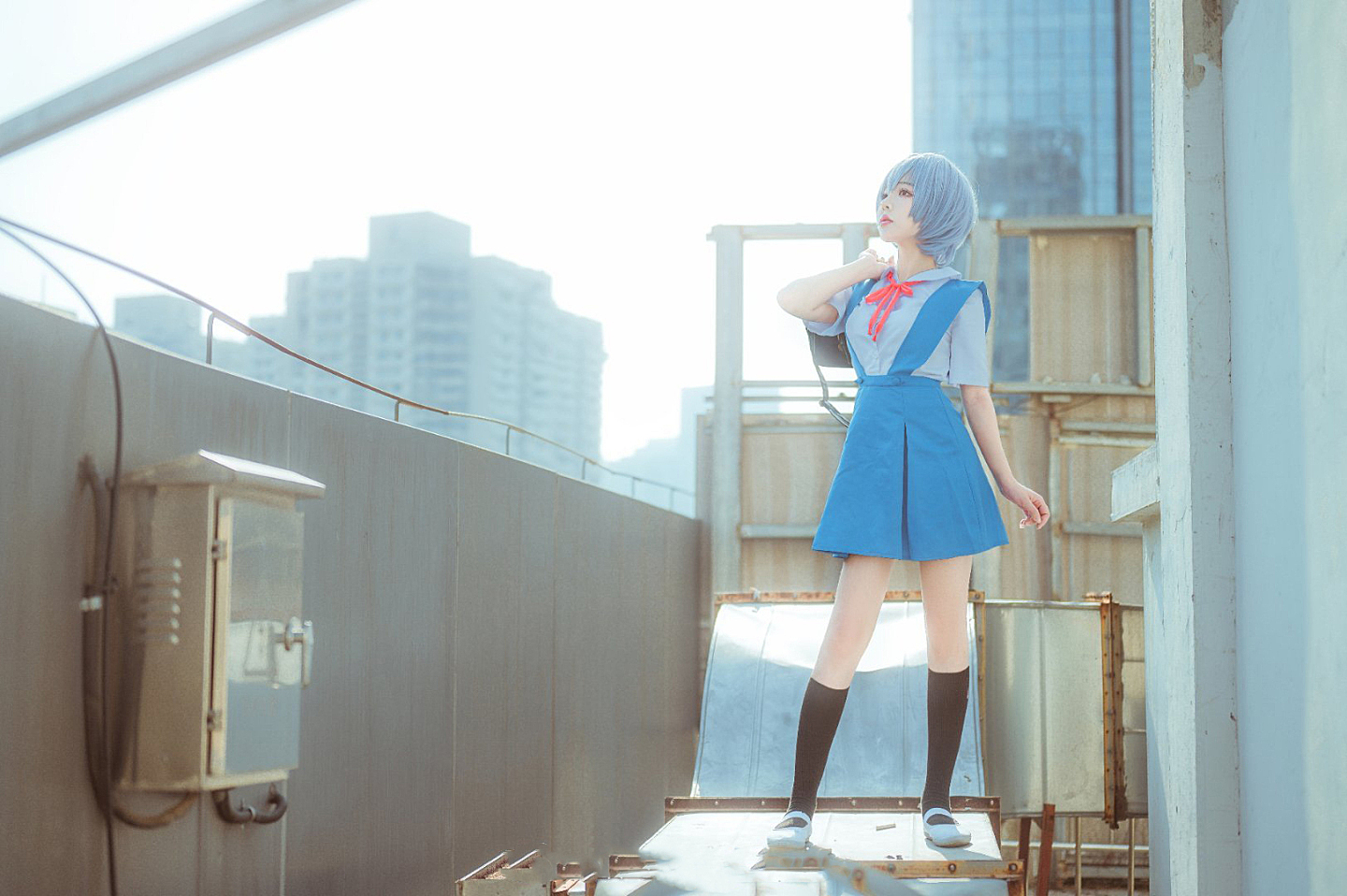 《新世纪福音战士》绫波丽cosplay