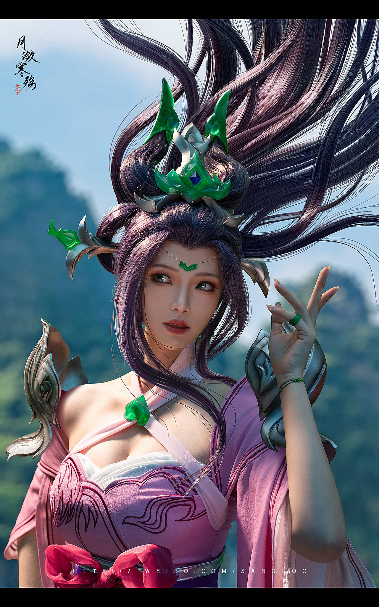 《英雄联盟》玉剑传说风仙子 Cosplay
