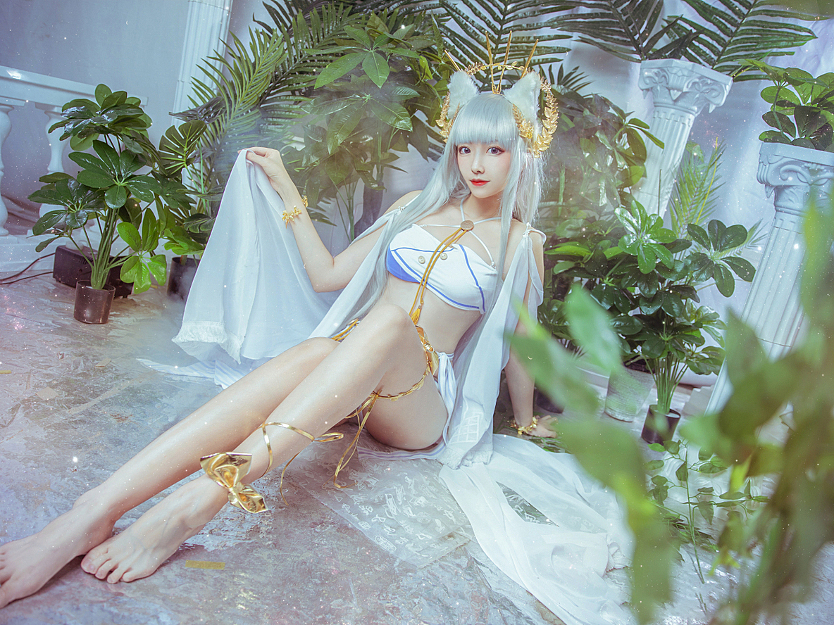 明日方舟 白金灿阳朝露cosplay