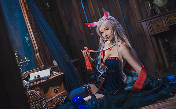 明日方舟 远山cosplay