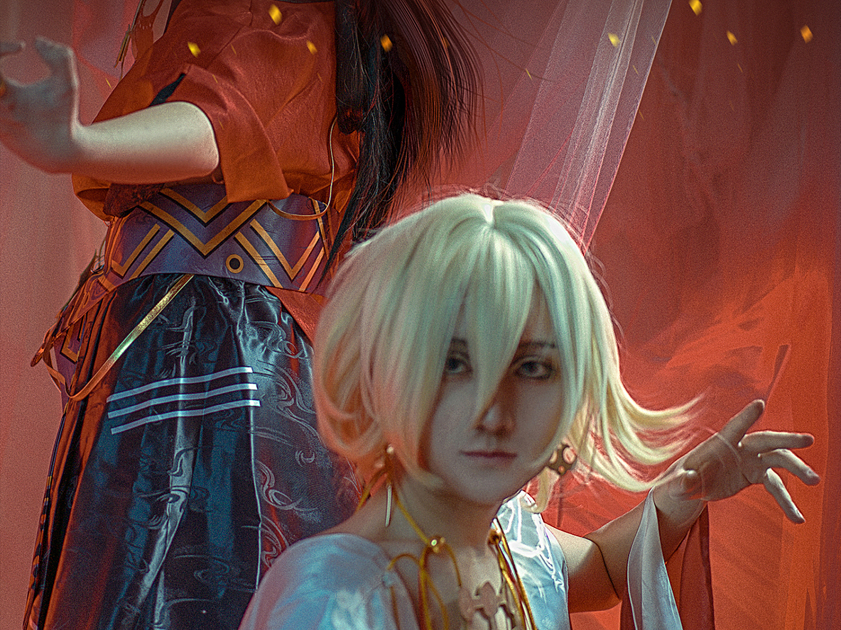 帝释天阿修罗COS，阴阳师COSPLAY