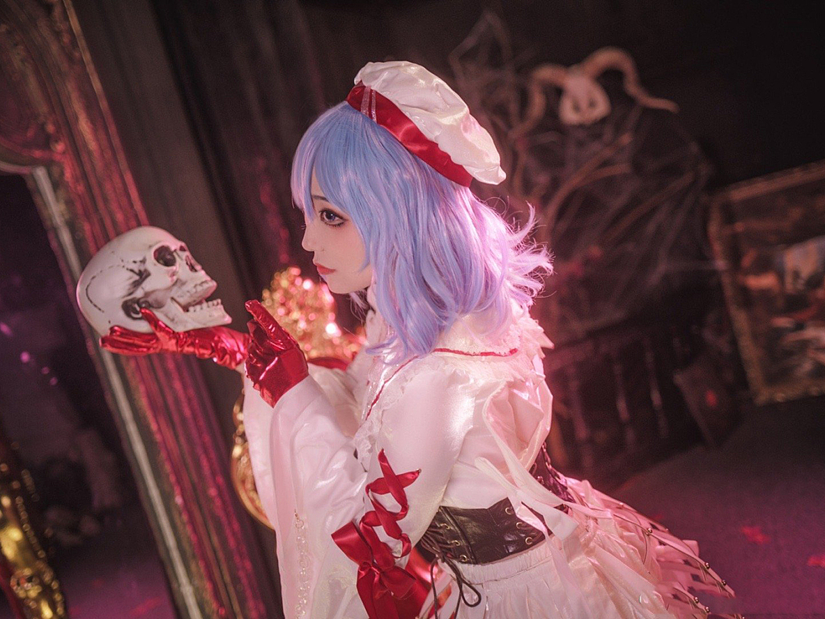 《东方Project》蕾米莉亚·纯白恶魔 cosplay