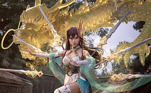 【英雄联盟】玉剑传说 刀妹 Cosplay（4月第二期）