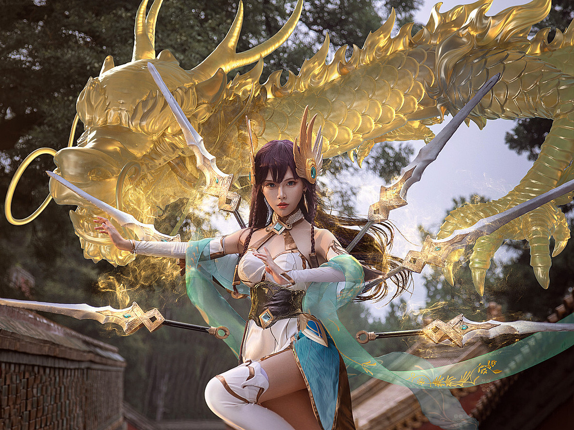 【英雄联盟】玉剑传说 刀妹 Cosplay（4月第二期）