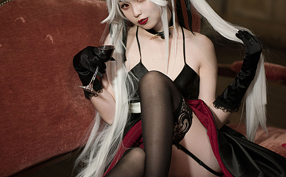 美少女万华镜 -被诅咒之传说少女 篝之雾枝礼服cosplay