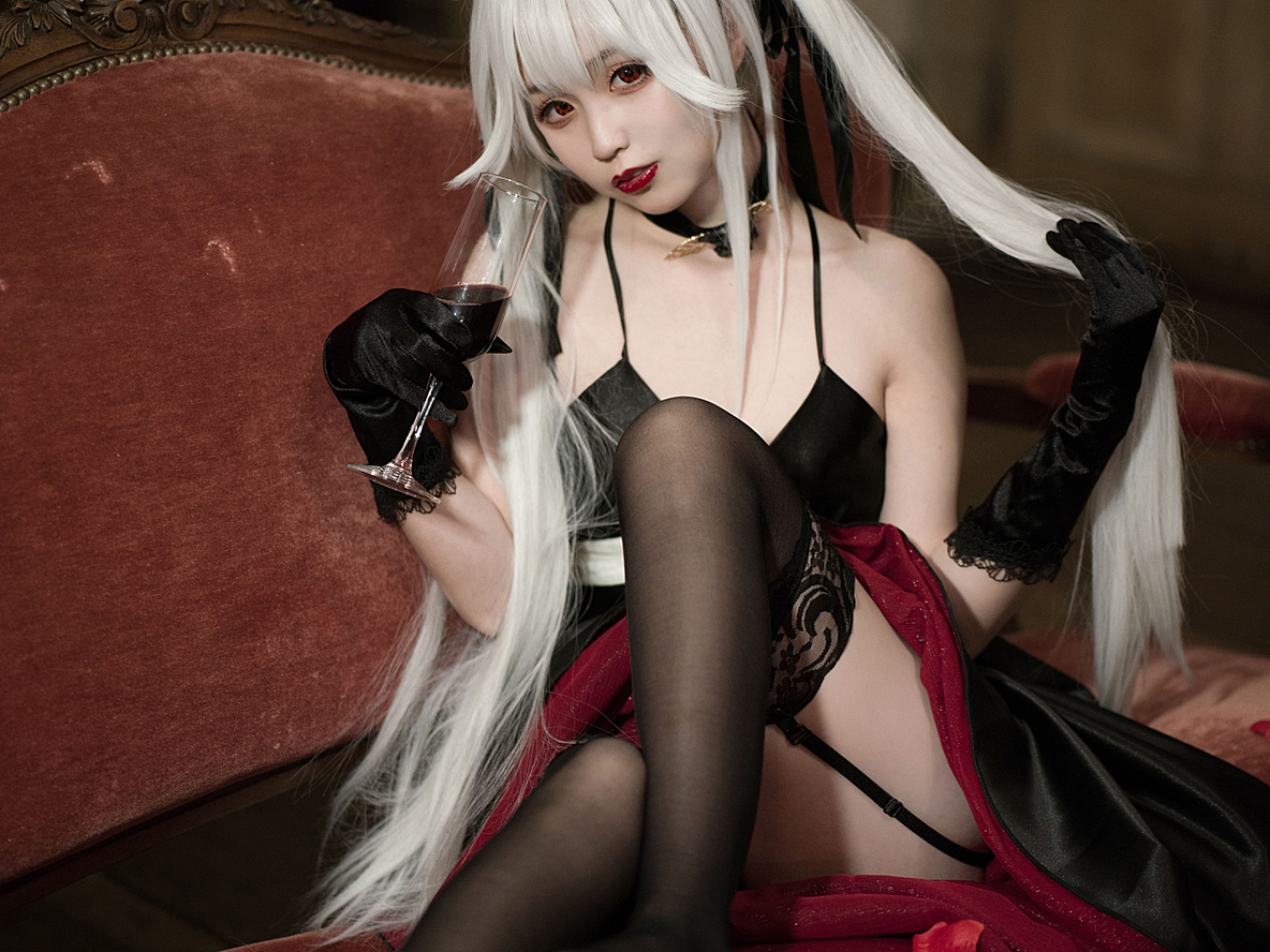 美少女万华镜 -被诅咒之传说少女 篝之雾枝礼服cosplay