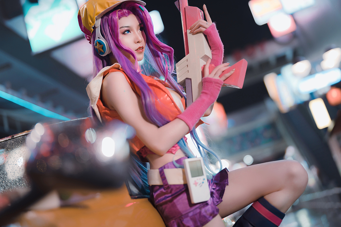 LOL电玩女神.厄运小姐 Cosplay