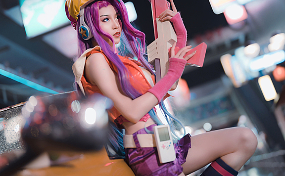 LOL电玩女神.厄运小姐 Cosplay
