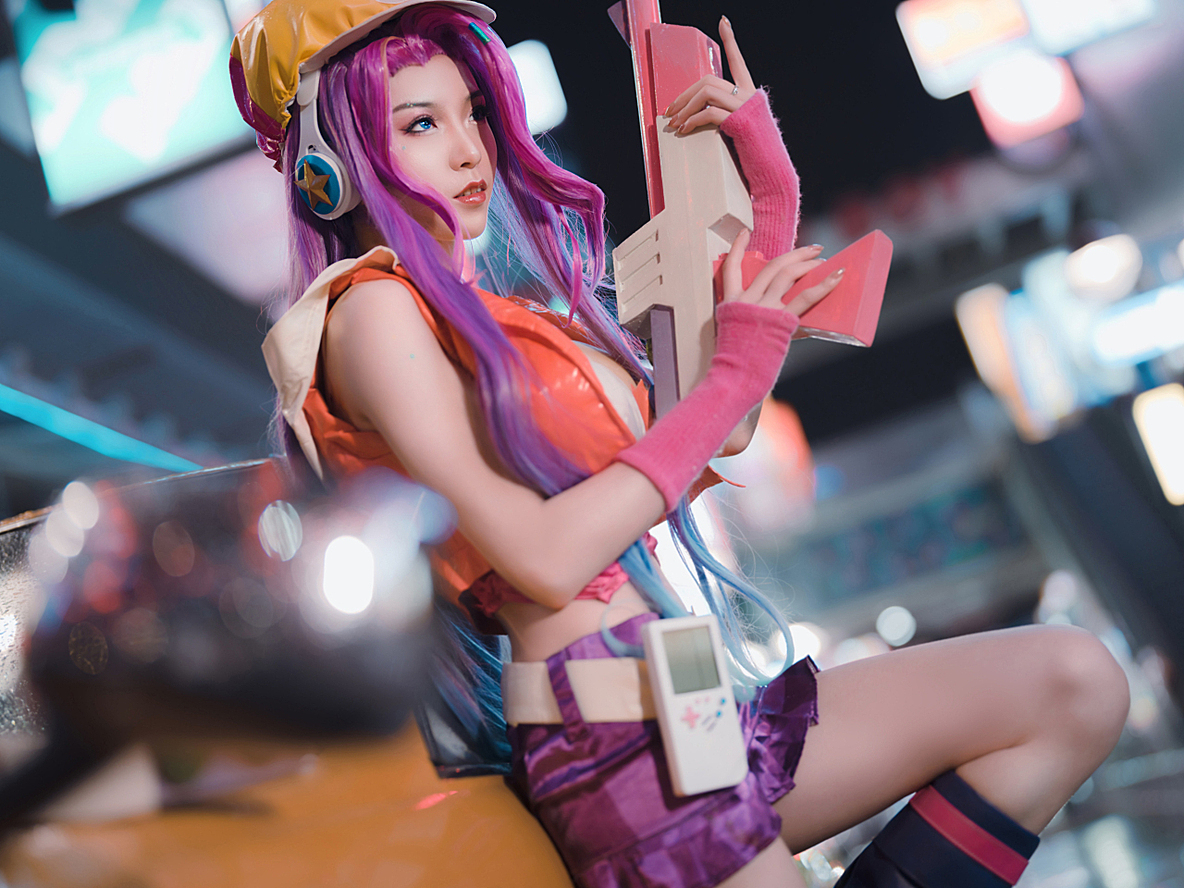 LOL电玩女神.厄运小姐 Cosplay