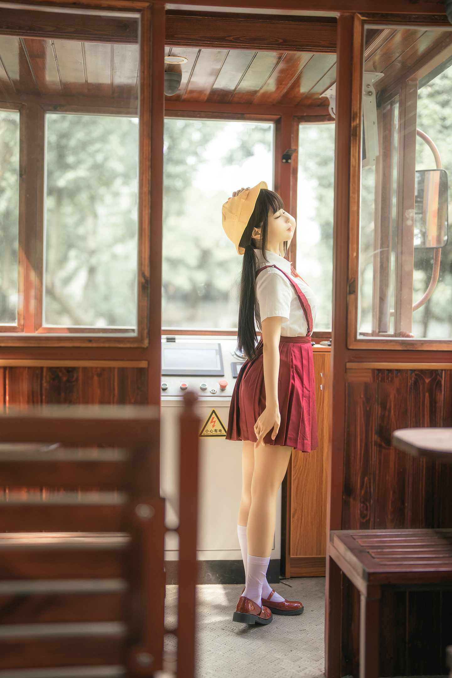 《红火车》蠢沫沫 少女写真