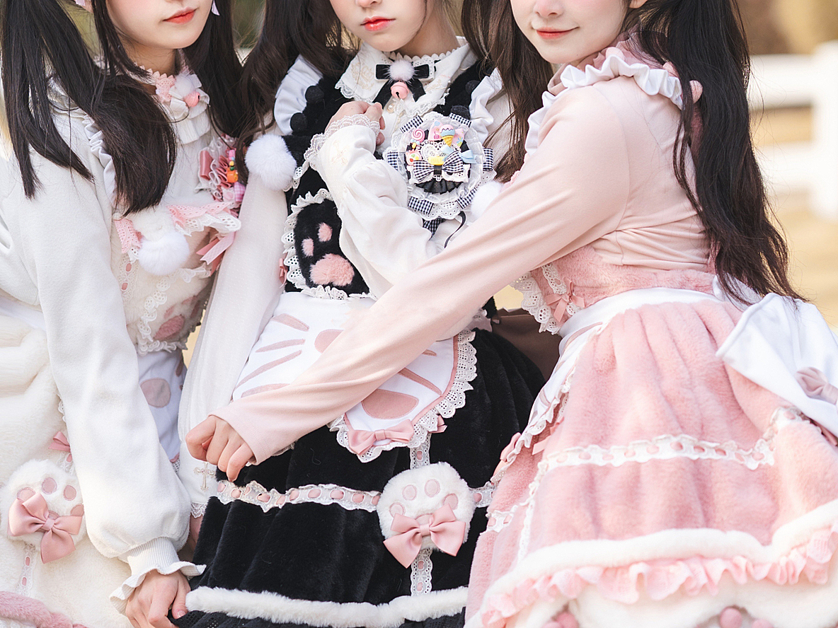 Lolita私影，超软糯的小猫咪