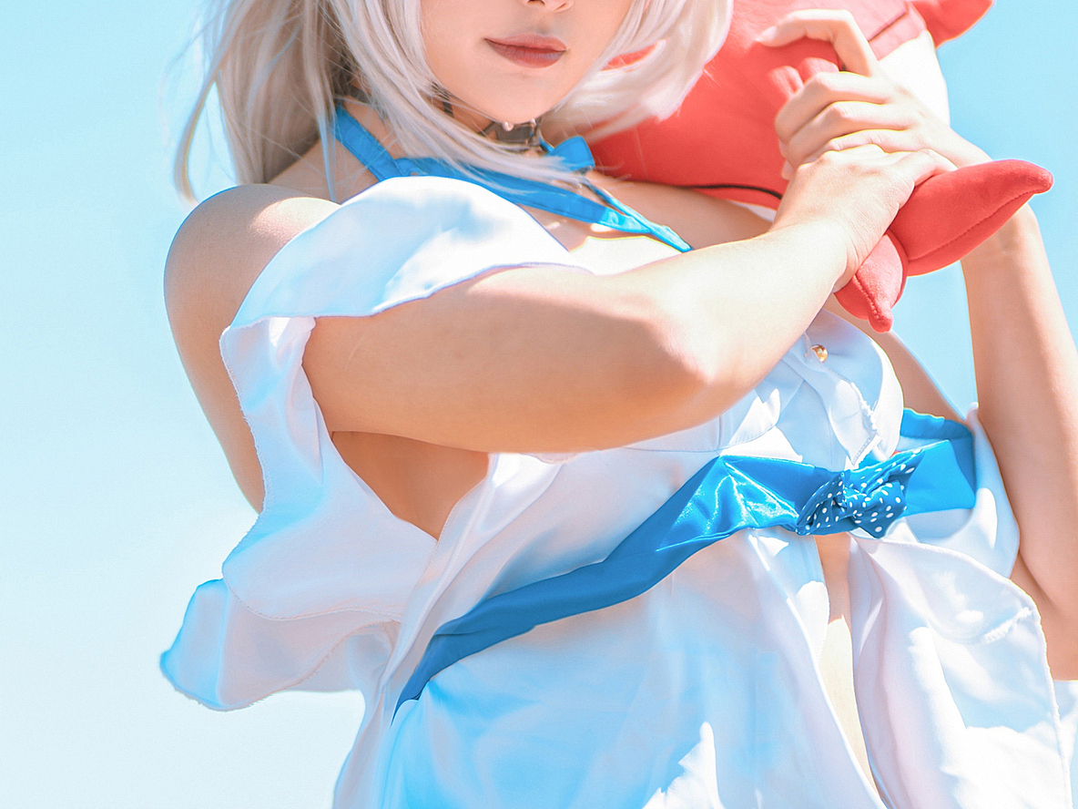 《明日方舟》斯卡蒂 cosplay