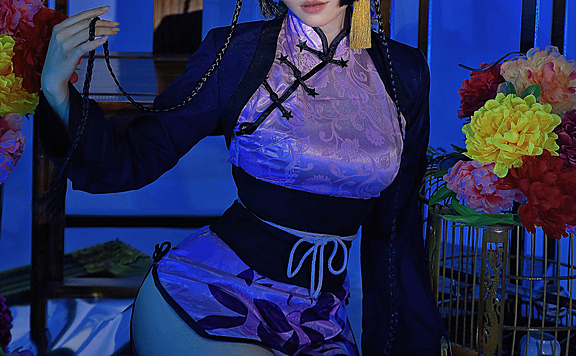 《黑执事》蓝猫cosplay