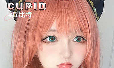 Cupid 彩瞳 6月上新 瓜神绿#嫩绿色哇酷哇酷