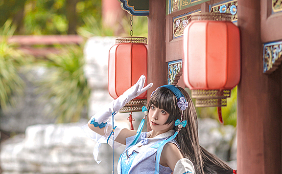 《王者荣耀》西施cosplay