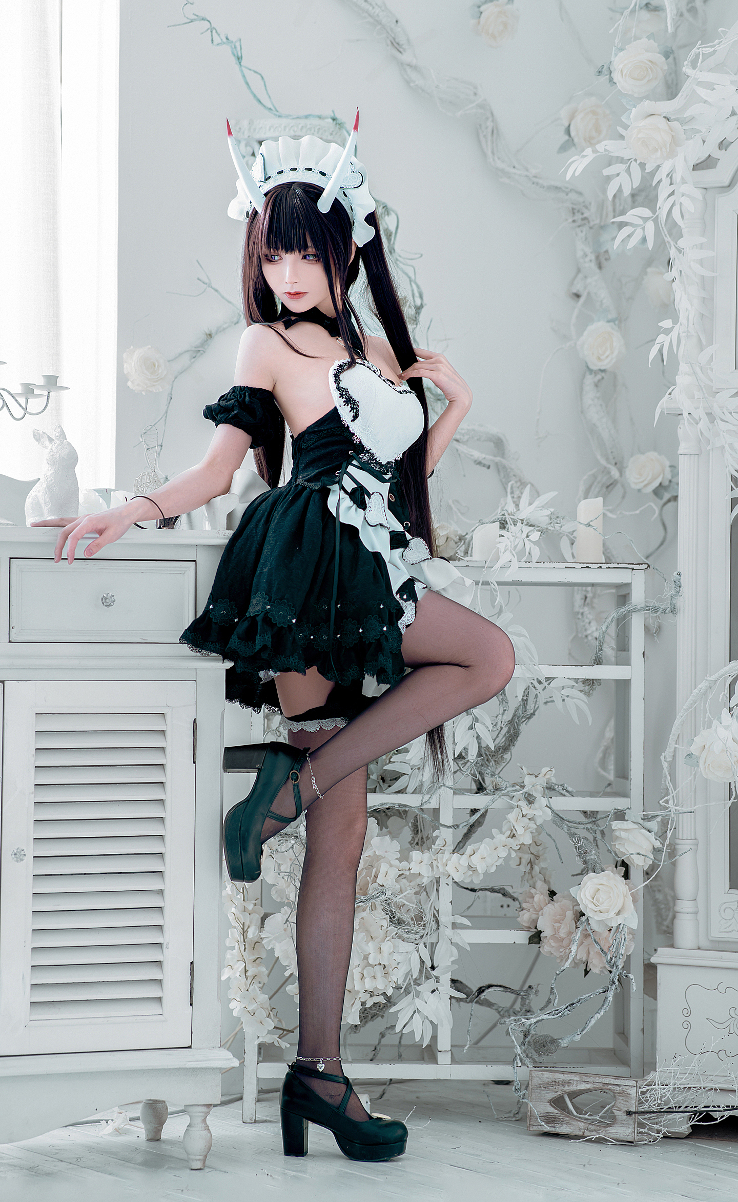 《碧蓝航线》能代女仆cosplay