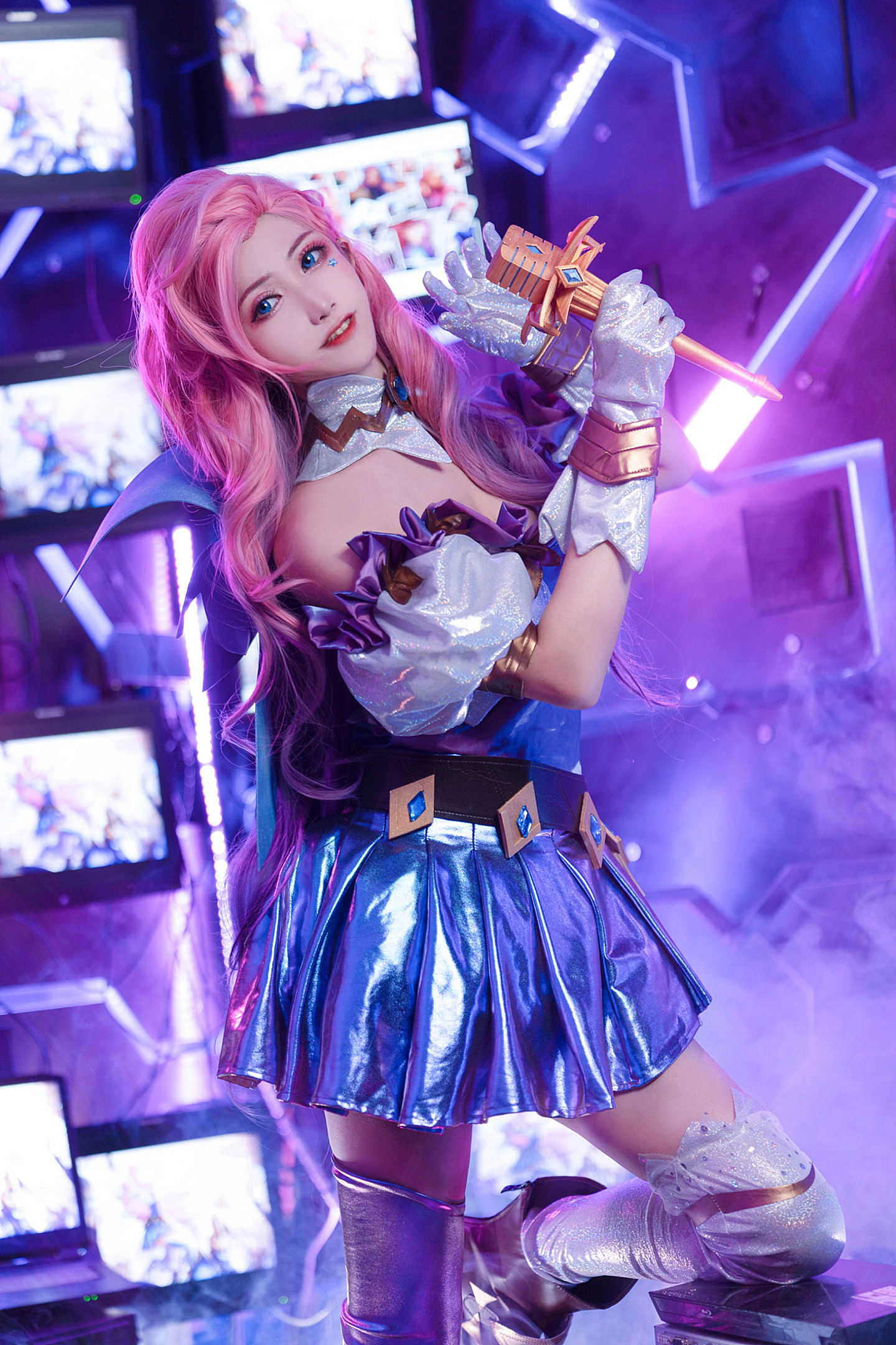 《英雄联盟》萨勒芬妮cosplay