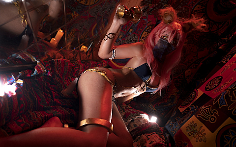 玉藻前舞娘cosplay