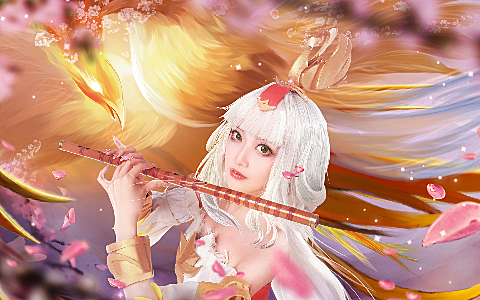 王者荣耀王昭君凤凰于飞cosplay