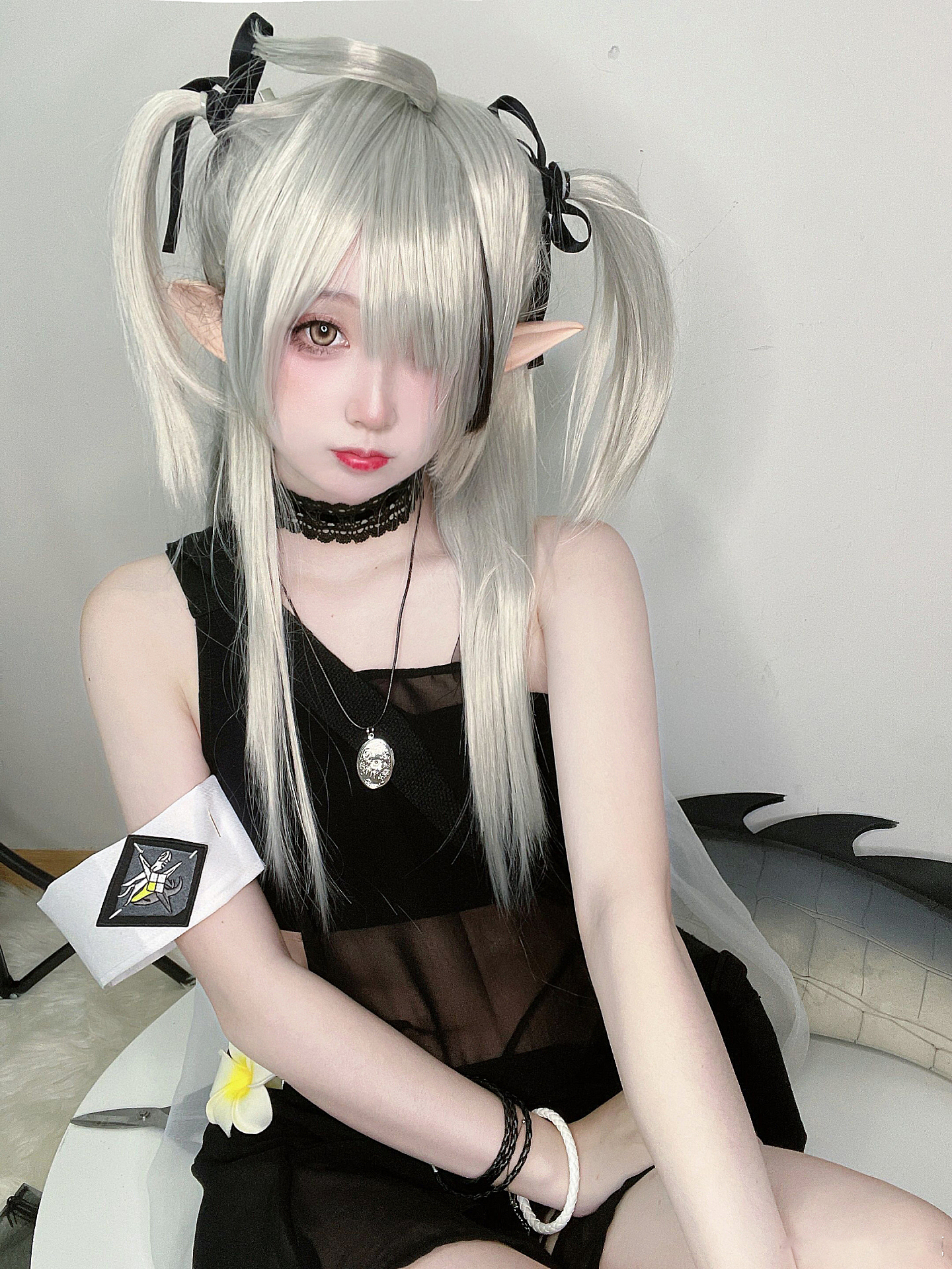 《明日方舟》特米米夏活泳装cosplay