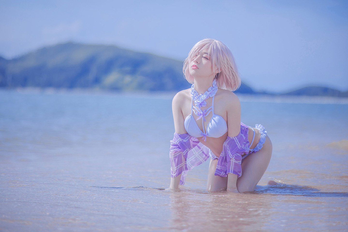 玛修cosplay，夏天已经很远了