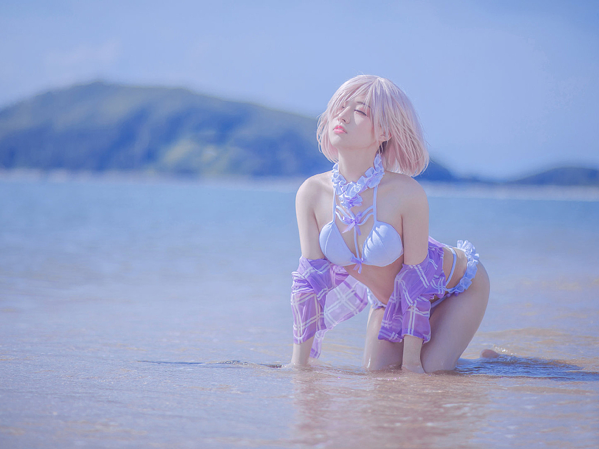 玛修cosplay，夏天已经很远了