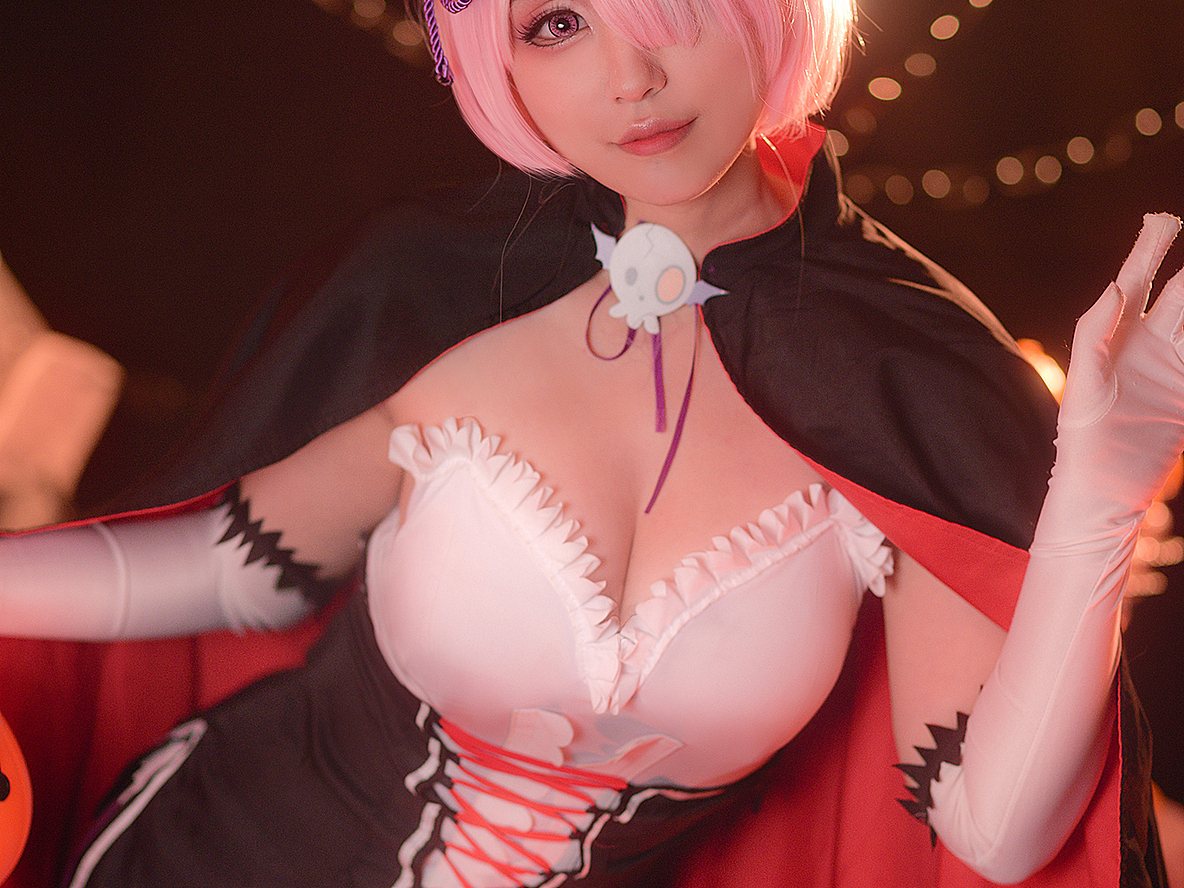 《从零开始的异世界生活》拉姆万圣节cosplay
