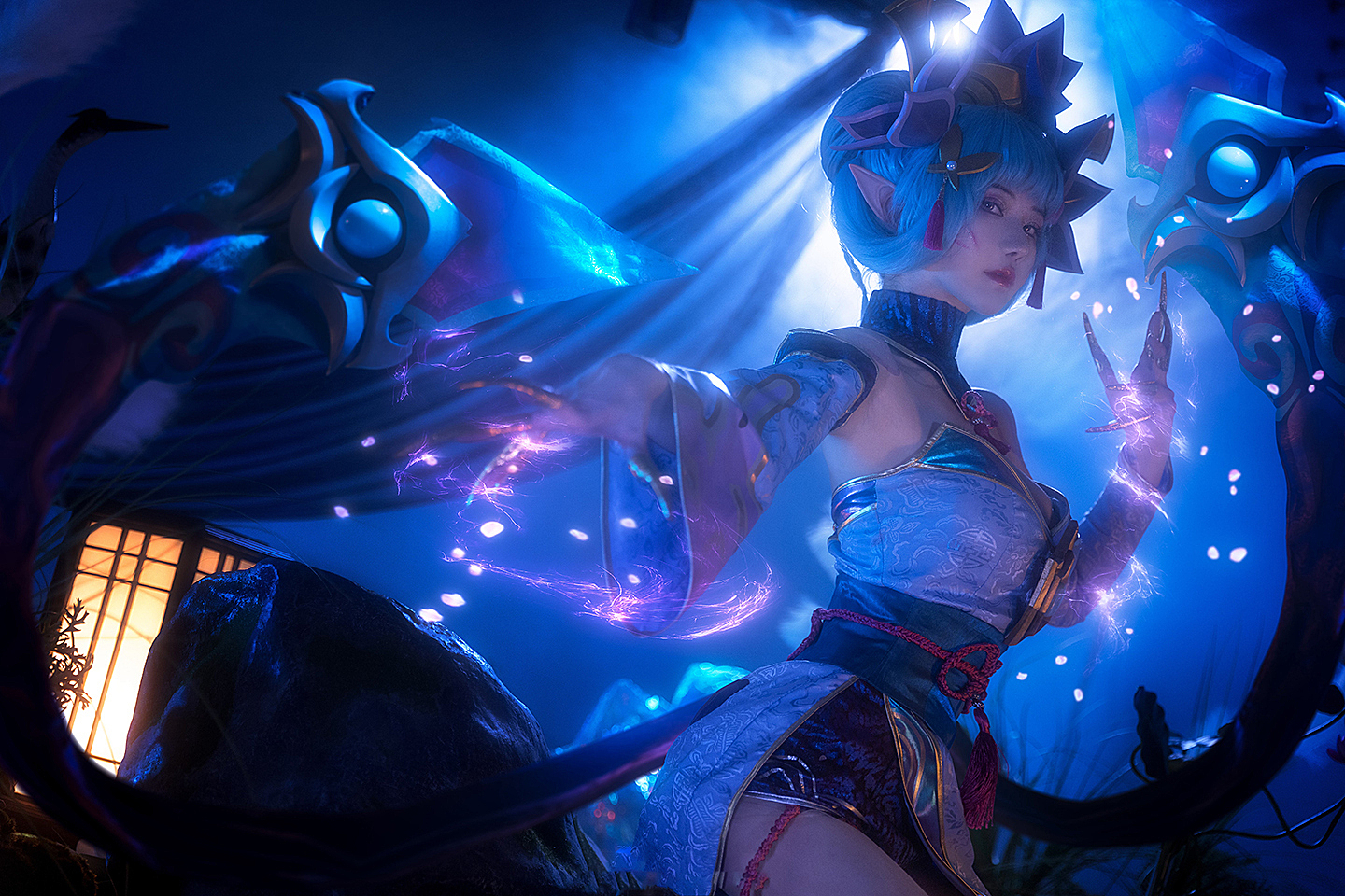 《英雄联盟》 伊芙琳cosplay