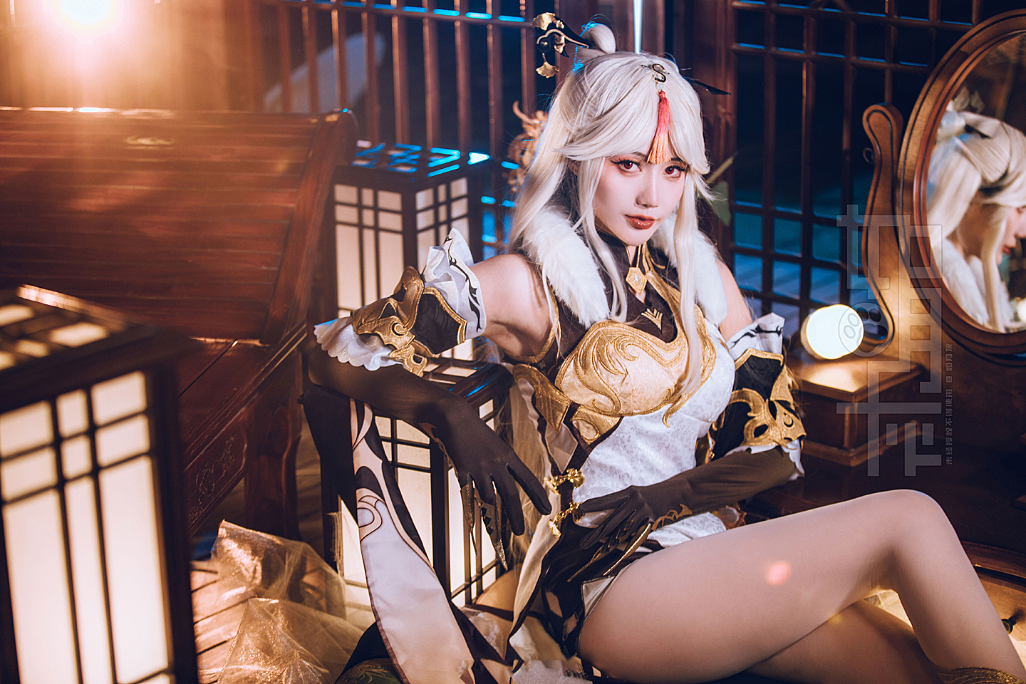 《原神》流风眷堇庭凝光cosplay