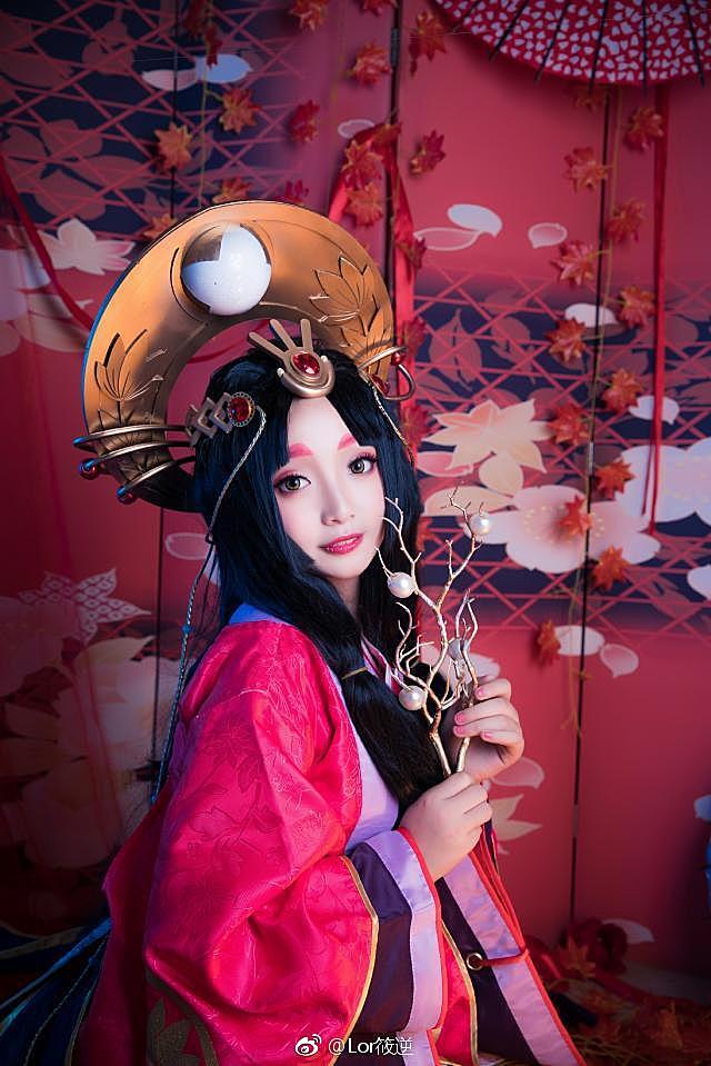 【cos正片】我很想念你 你是谁《阴阳师》辉夜姬cosplay欣赏 - VVCON美瞳商城