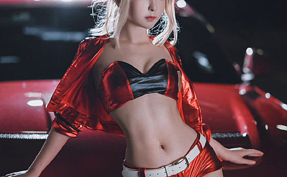 【cos正片】《Fate/EXTRA》尼禄赛车娘cosplay欣赏